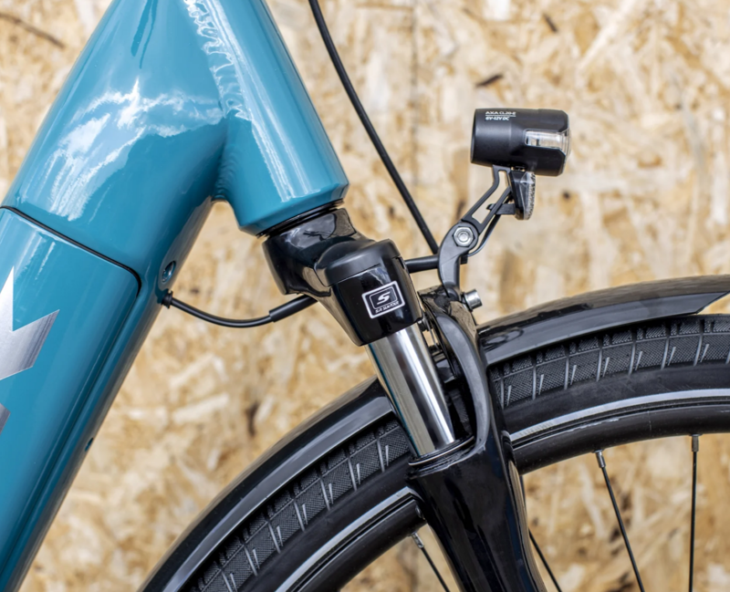 Trek Verve+ 3 Lowstep 2022 Electric Bike Teal -6